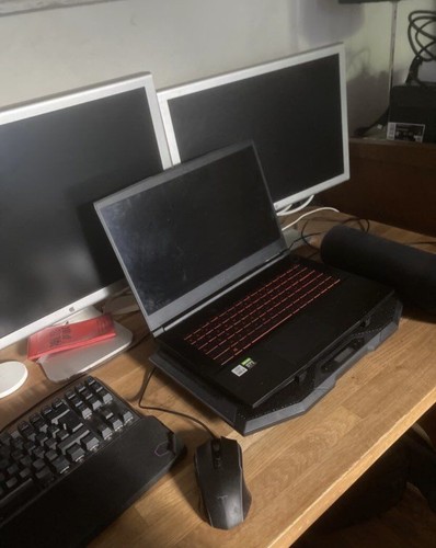 Portable gamer setup - pc,